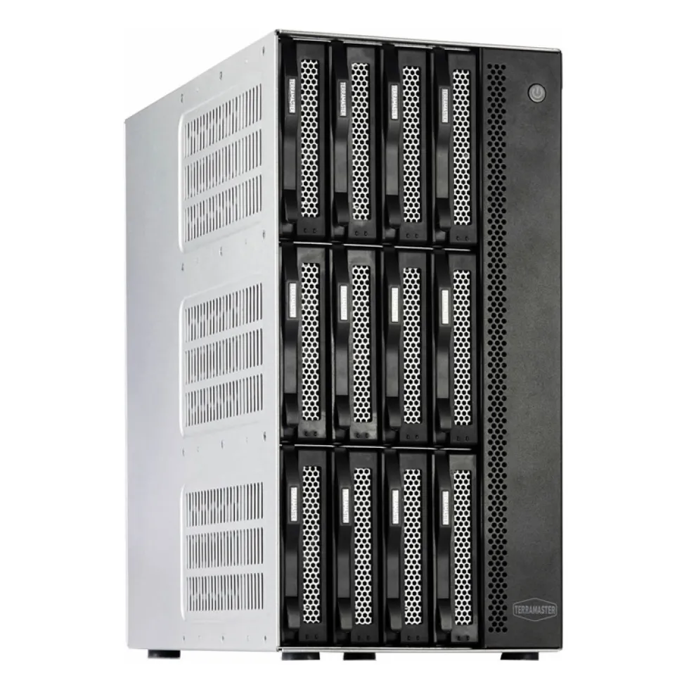 TERRAMASTER T12-500 Pro NAS File Server con Intel Core i7-1255U, 16GB RAM, 12 bay