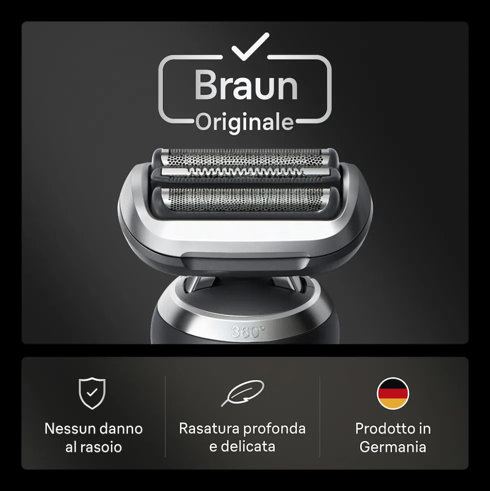 Testina di ricambio Braun Series 7 74S per rasoio elettrico
