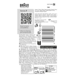 Testina di ricambio Braun Series 7 74S per rasoio elettrico