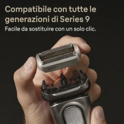 Testina di ricambio Braun Series 9 PRO+ 96M originale