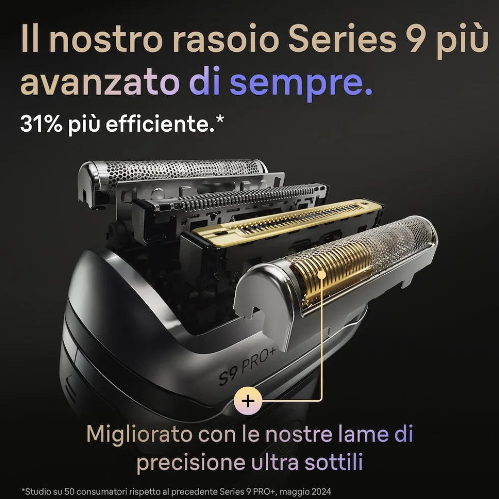 Testina di ricambio Braun Series 9 PRO+ 96M originale