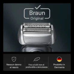 Testina di ricambio Braun Serie 8 83M per rasoio elettrico