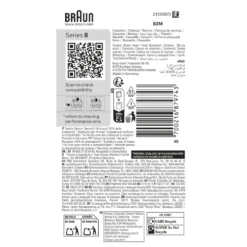 Testina di ricambio Braun Serie 8 83M per rasoio elettrico