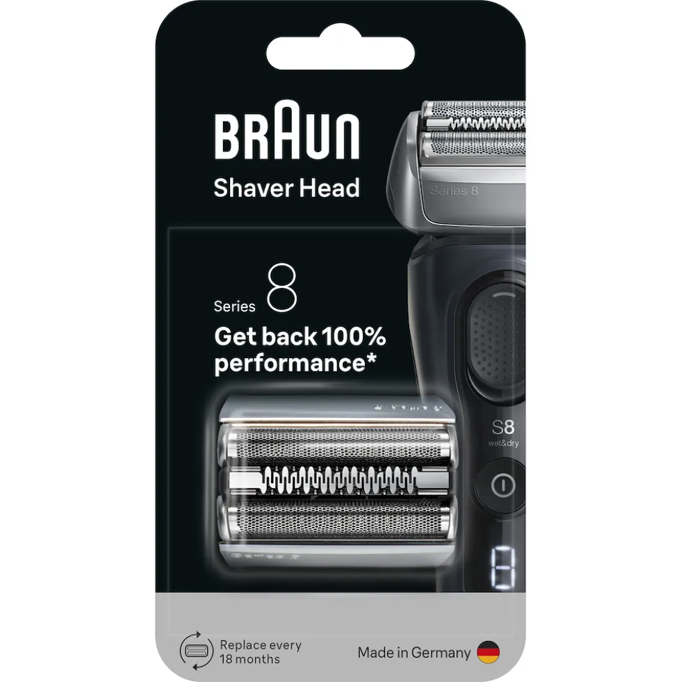 Testina di ricambio Braun Serie 8 83M per rasoio elettrico