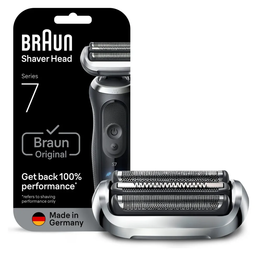 Testina ricambio rasoio Braun 74S SERIES 7 Silver