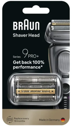 Testina ricambio rasoio Braun 96M SERIES 9 PRO+ Silver