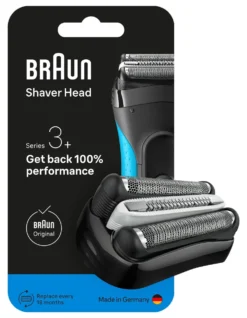 Testina ricambio rasoio Braun 32B SERIES 3+ Black