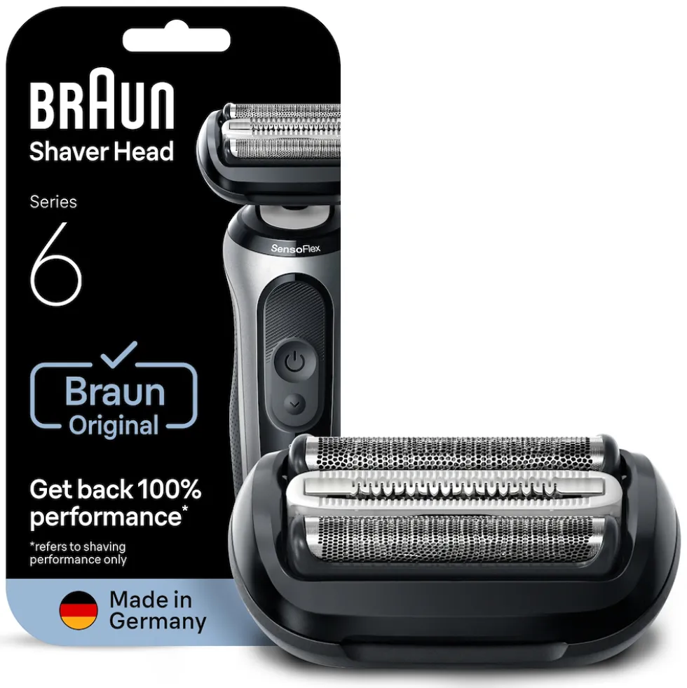 Testine di ricambio Braun 64B per rasoi Serie 5 e 6