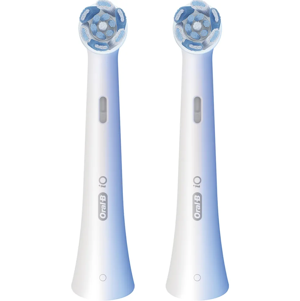 Testine di ricambio Oral-B iO Series Ultimate Clean Bianche (2 pezzi)