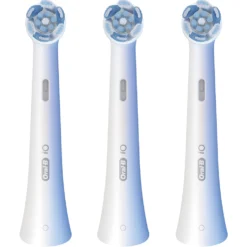 Testine di ricambio Oral-B iO Series Ultimate Clean Bianche, confezione da 3