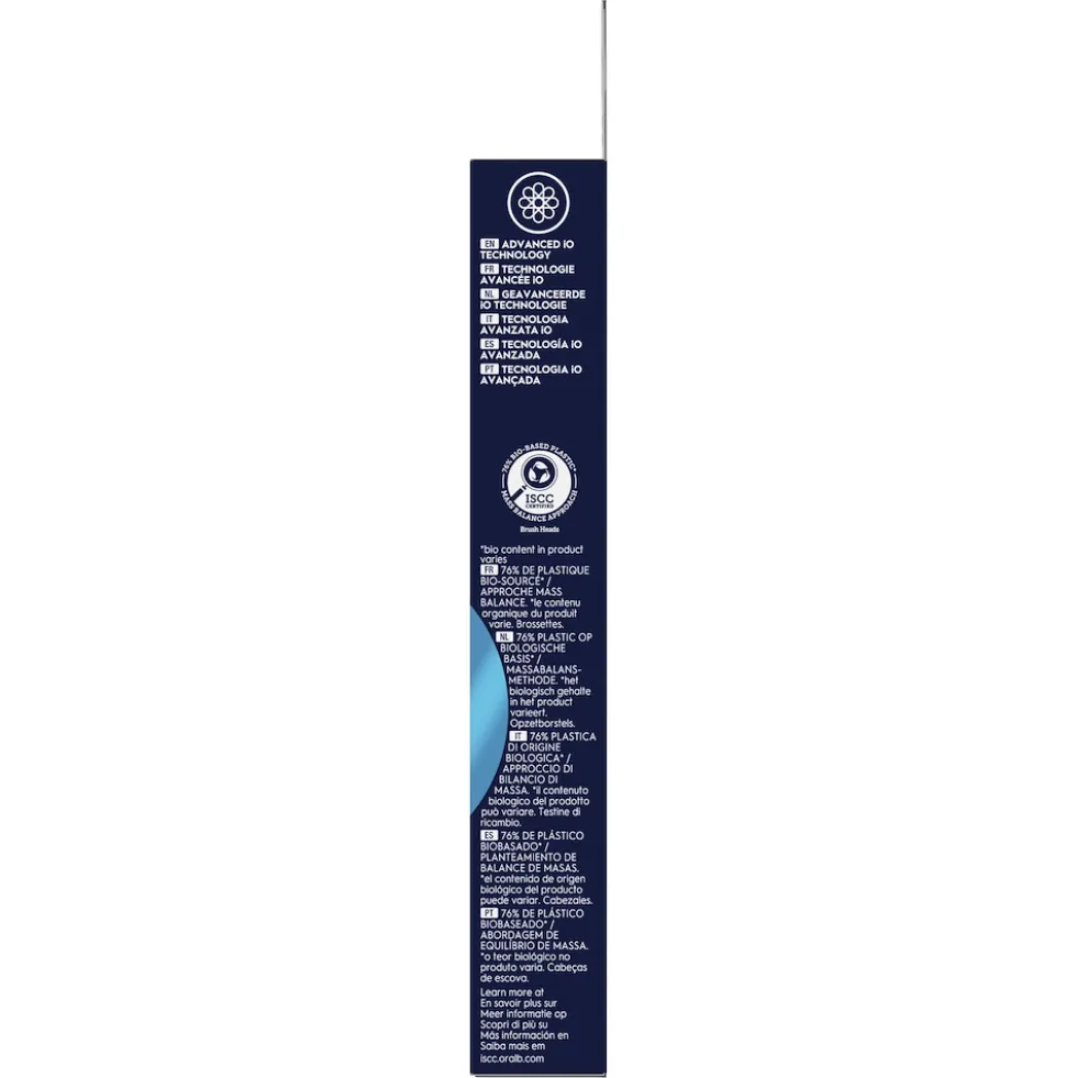 Testine di ricambio Oral-B iO Series Ultimate Clean Bianche, confezione da 3