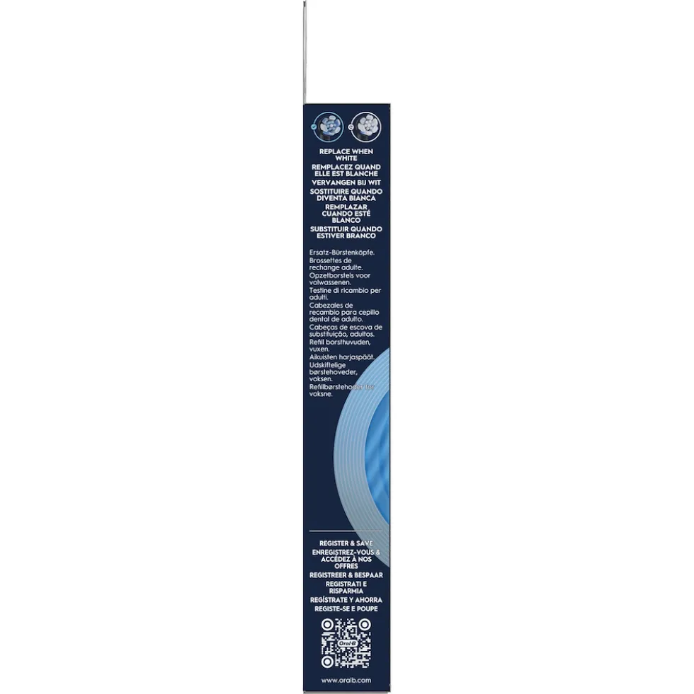 Testine di ricambio Oral B iO Series Ultimate Clean nere, 3 pezzi