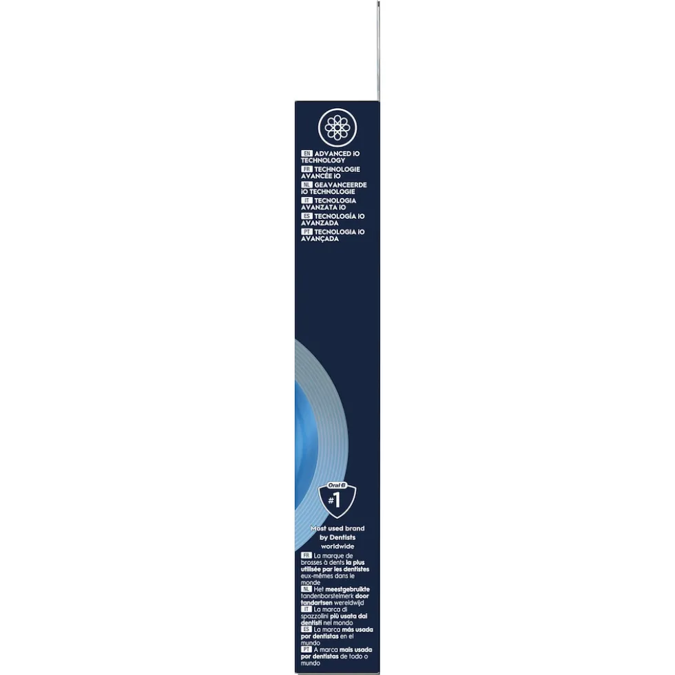 Testine di ricambio Oral B iO Series Ultimate Clean nere, 3 pezzi