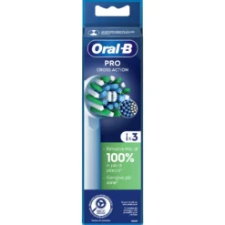 Testine di ricambio Oral-B Pro Cross Action, confezione da 3