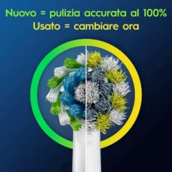 Testine di ricambio Oral-B Pro Cross Action, confezione da 3
