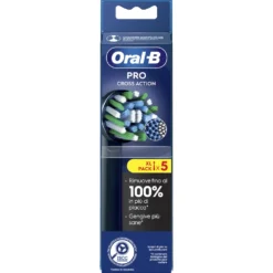 Testine Oral-B Pro Cross Action EB50BRX - Rimuovono il 100% di placca in più