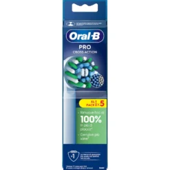 Testine spazzolino elettrico Oral-B Pro Cross Action, confezione da 5