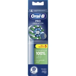 Testine spazzolino elettrico Oral-B Pro Cross Action, confezione da 5