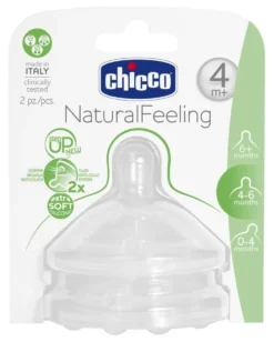 Tettarella Chicco 81035 2 NATURAL FEELING flusso regolabile