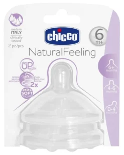 Tettarella Chicco 00081057200000 NATURAL FEELING flusso pappa