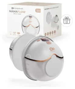 Tiralatte elettrico Kinderkraft KEMAFL00GLD0000 MAMAFLOW singolo a bat