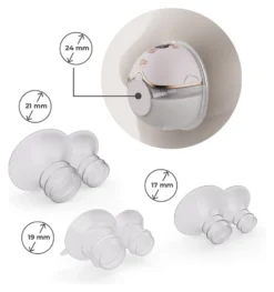 Tiralatte elettrico Kinderkraft KEMAFL00GLD0000 MAMAFLOW singolo a bat