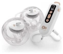 Tiralatte elettrico Kinderkraft KEGEFL00GLD0000 GENTLEFLOW doppio a ba