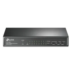 TPLINK HUB SWITCH 9 PORTE CON 8PORTE POE 10/100 TL-SF1009P