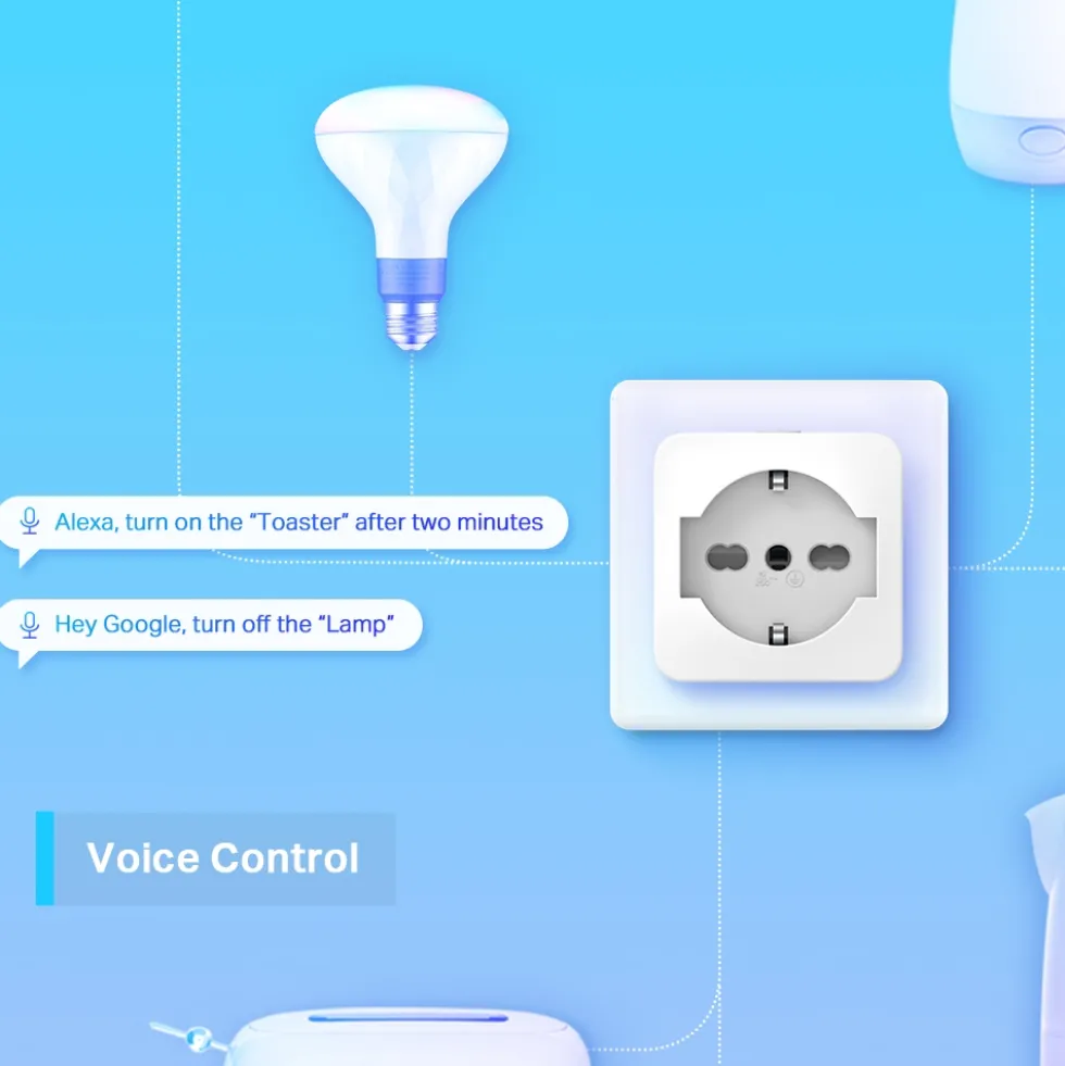Tp-Link Mini Presa Smart Wifi Plug Italian Socket