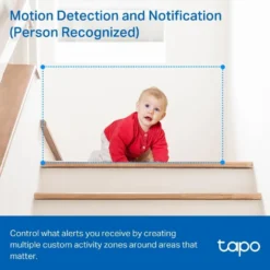 Tp-Link Pan/Tilt Home Security Wifi Camera