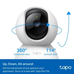 Tp-Link Pan/Tilt Home Security Wifi Camera