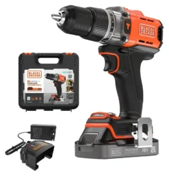 Trapano percussione Black & Decker BCD383D1XKQW POWERCONNECT
