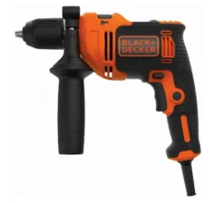 Trapano percussione Black & Decker BEH710KQS con set punte