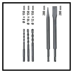 Trapano tassellatore Einhell 4257944 Te Rh 324 F Kit