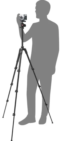 Treppiede Manfrotto MKBFRLA4FB BH BEFREE Advanced AS Black