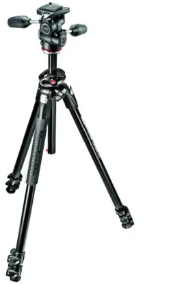Treppiede Manfrotto MK290DUA3 3W SERIE 290 Kit Dual con Testa 3 Vie Bl
