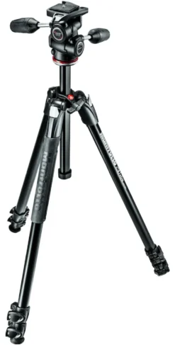 Treppiede Manfrotto MK290XTA3 3W SERIE 290 Kit Xtra con Testa 3 Vie Bl
