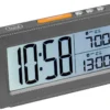 Trevi Orologio Digitale Con Due Sveglie Grande Display Lcd Sld 3P40 Nero