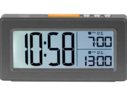 Trevi Orologio Digitale Con Due Sveglie Grande Display Lcd Sld 3P40 Nero