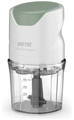 Tritatutto elettrico Imetec 7473 Trita Compact Bianco e Verde