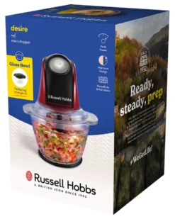 Tritatutto elettrico Russell Hobbs 27130 56 DESIRE Red e Black