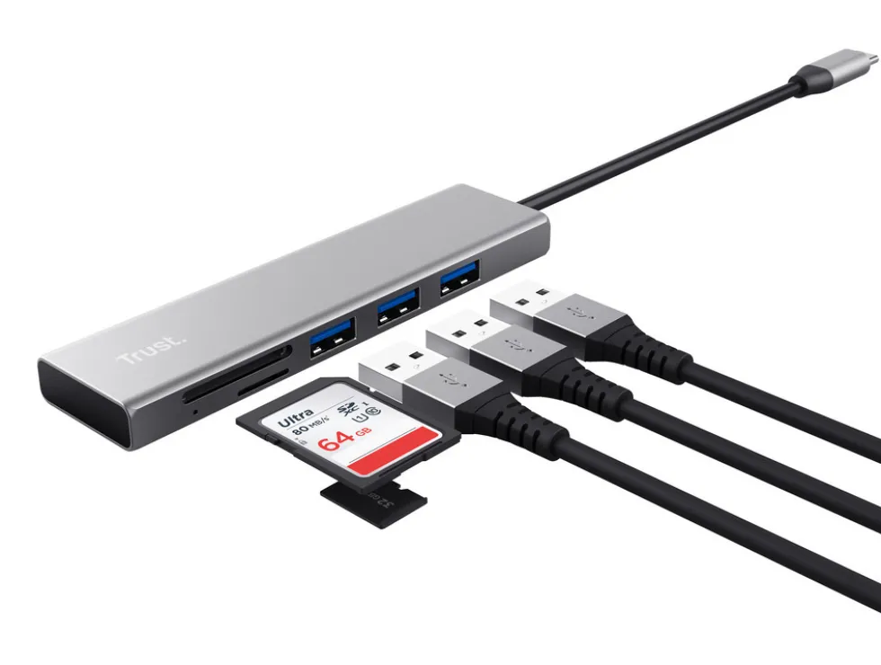 Trust Hub Usb E Lettore Schede