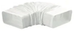 Tubo cappa Airforce AFTUBFGE piatto flessibile Bianco