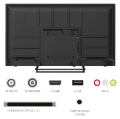 Tv Digiquest TV00054 TV40 DLFHD Black