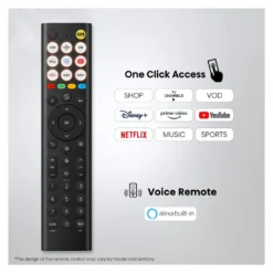 Tv Hisense 20018163 A6 SERIES 55A69S Black
