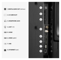 Tv Hisense 20018229 A5 SERIES 32A59S Black