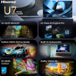 TV Hisense 100U7SE Mini LED 100