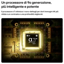 TV LED LG 50NU850B6LA AI 4K Smart con Nano Detail Enhancer