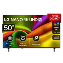 TV LED LG 50NU850B6LA AI 4K Smart con Nano Detail Enhancer