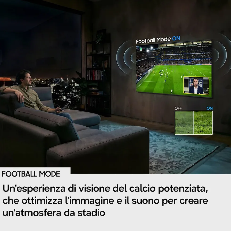 TV LED Samsung Crystal UHD 43" UE43U7000HUXZT 4K AI